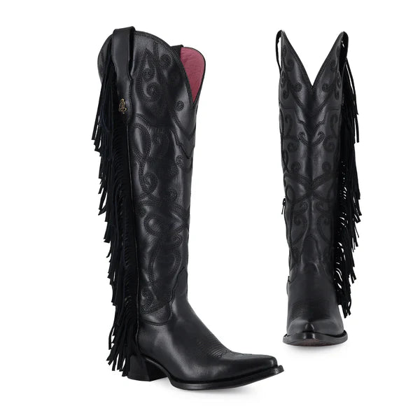 Bota vaquera para dama de piel modelo Moana