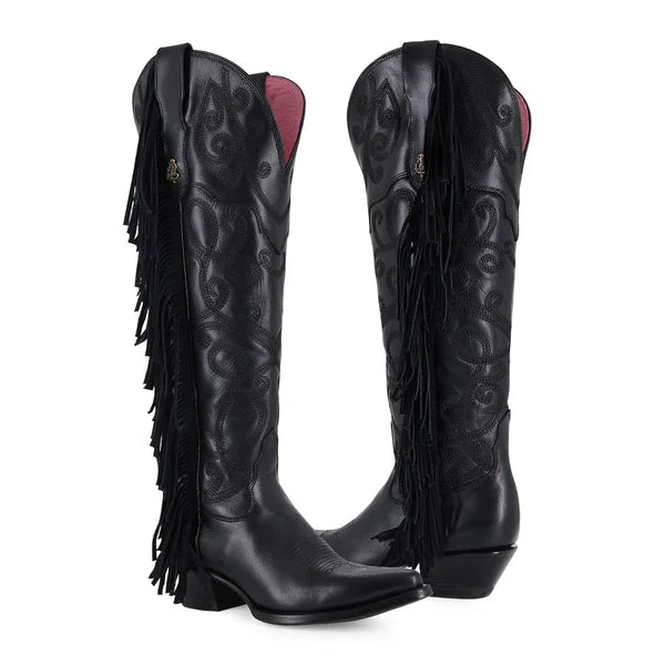 Bota vaquera para dama de piel modelo Moana