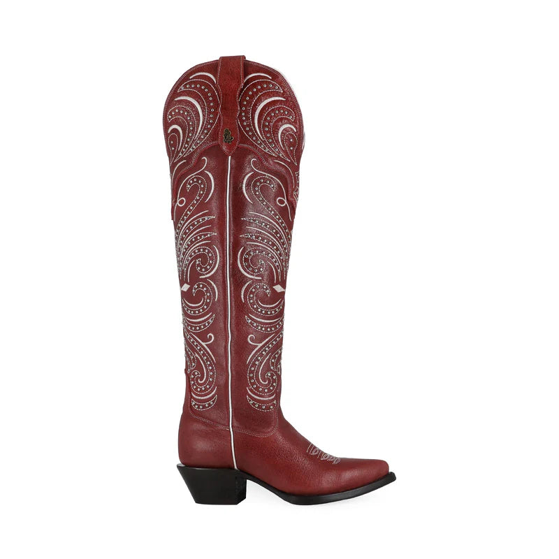 Bota vaquera para dama de piel modelo Alaska