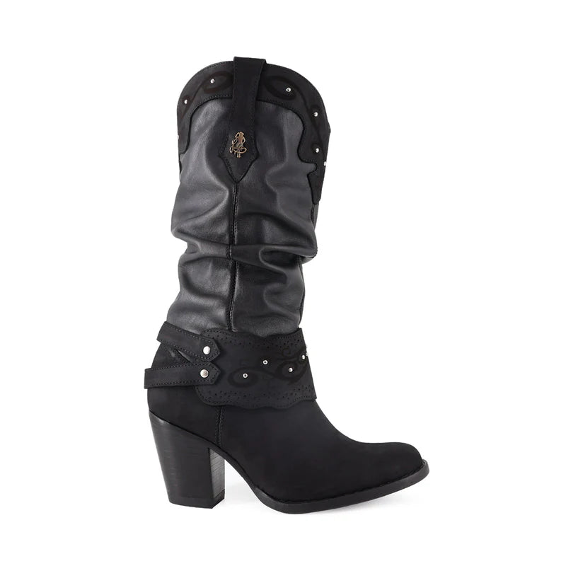Bota casual para dama de piel modelo Bella
