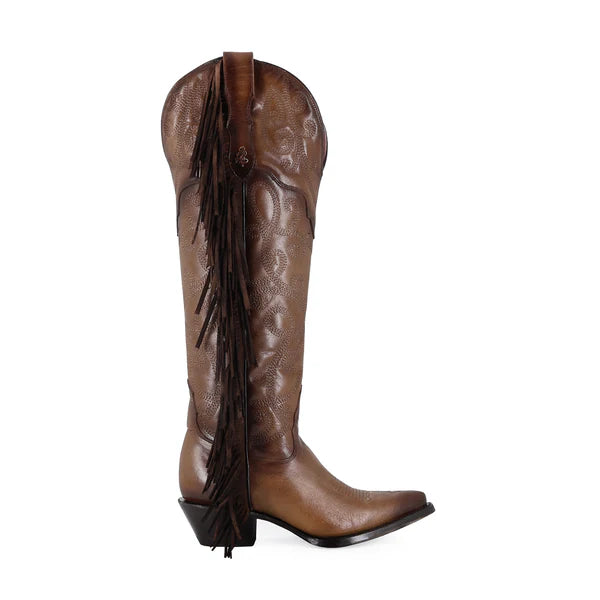 Bota vaquera para dama de piel modelo Moana