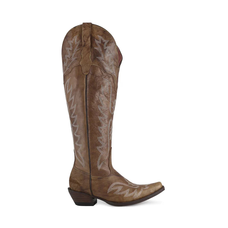 Bota vaquera para dama de piel modelo Nevada