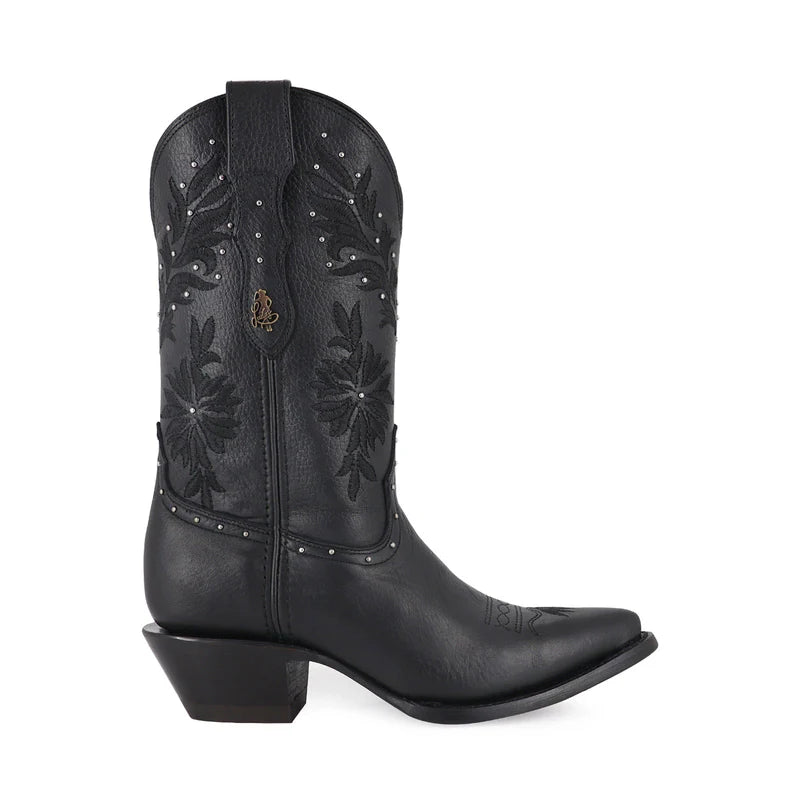 Bota vaquera para dama de piel modelo Gloria