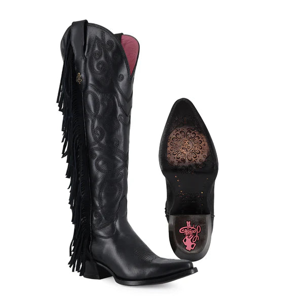 Bota vaquera para dama de piel modelo Moana