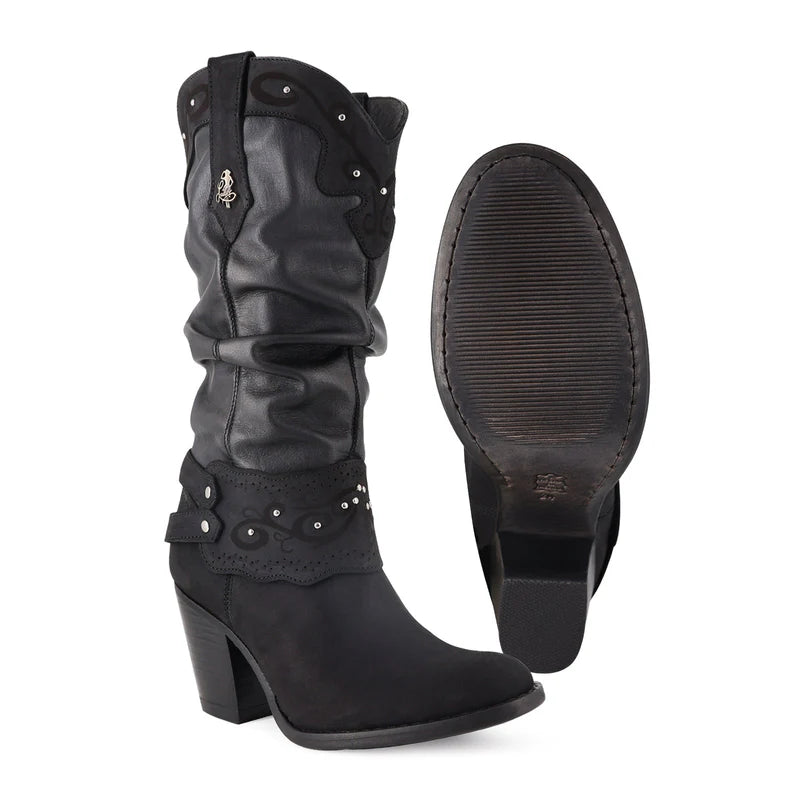 Bota casual para dama de piel modelo Bella