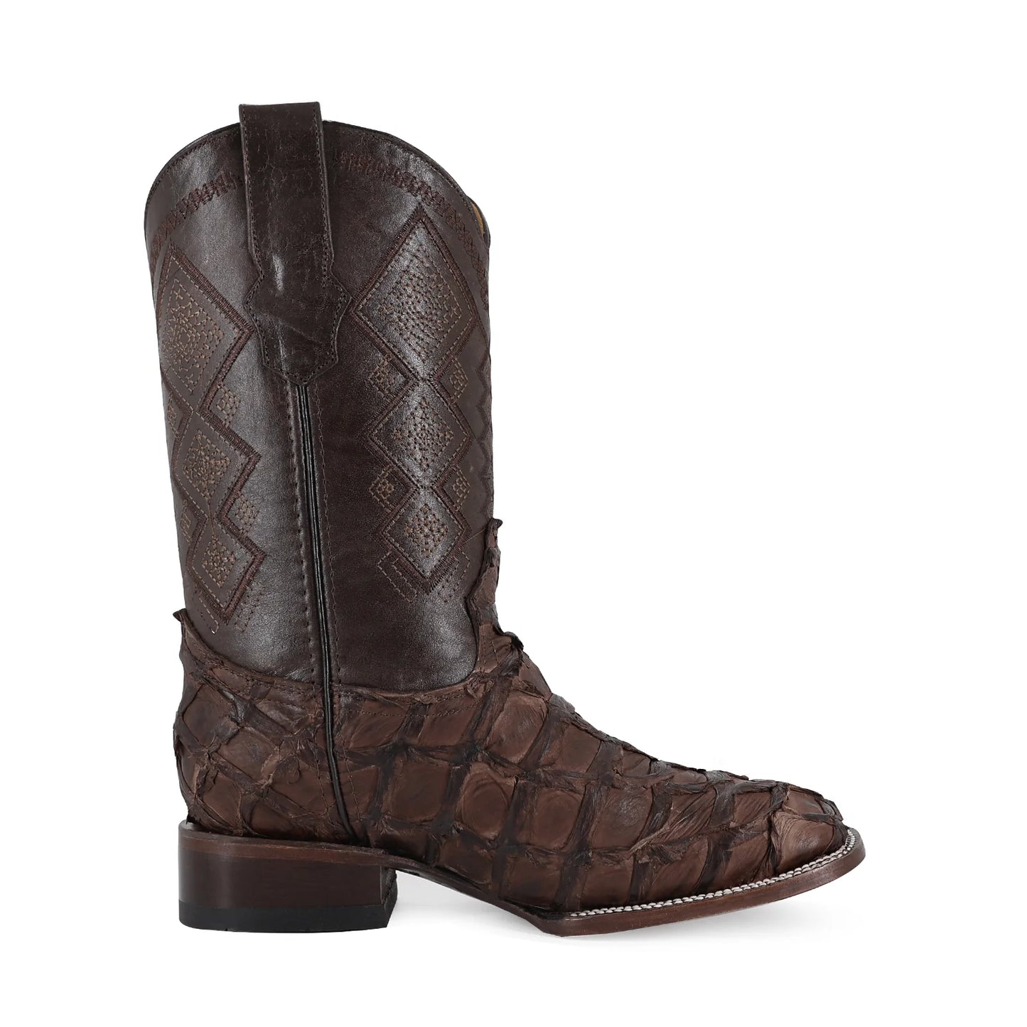 Bota Vaquera Bulldog Pescado Nobuck Cafe