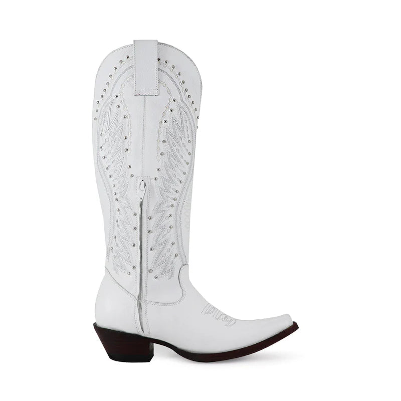Bota vaquera para dama de piel modelo Diva