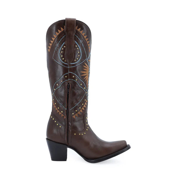 Bota vaquera para dama de piel modelo Cheyenne