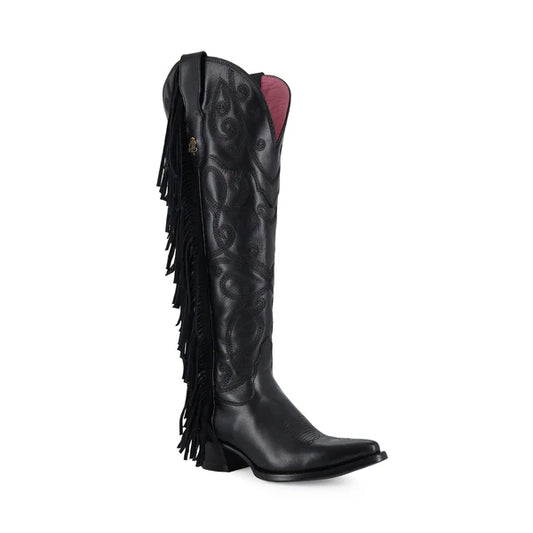 Bota vaquera para dama de piel modelo Moana