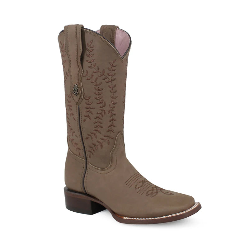 Bota vaquera para dama de piel modelo Orgullosa