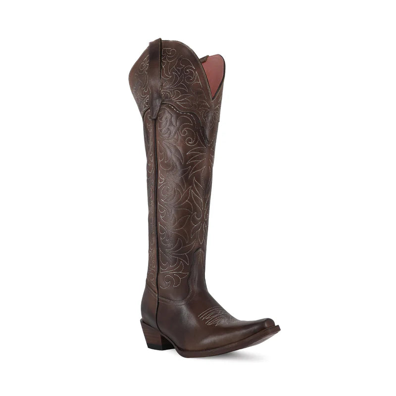 Bota vaquera para dama de piel modelo Samantha