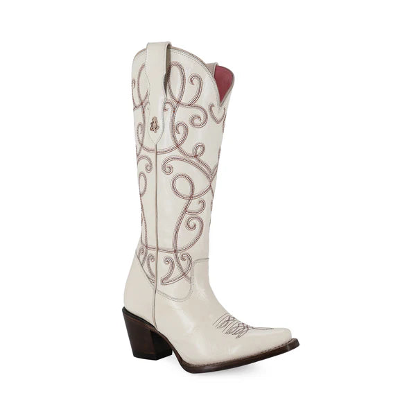 Bota vaquera para dama de piel modelo Maddame