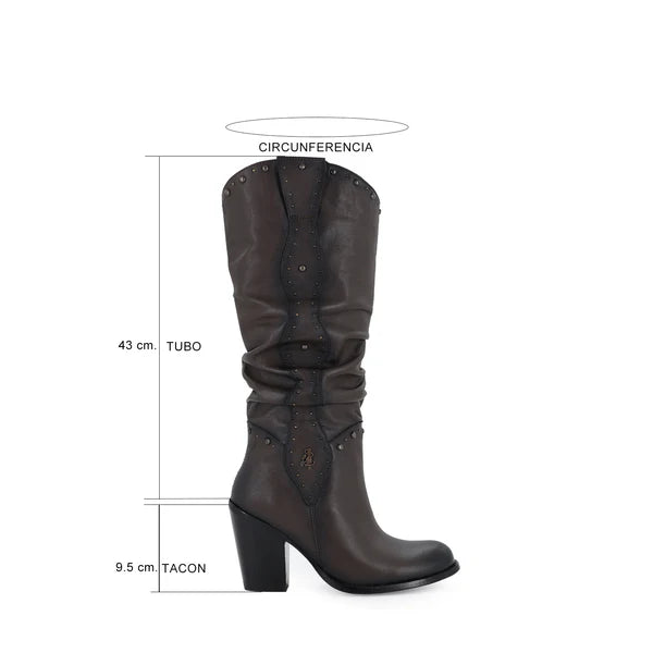 Bota Casual para dama de piel modelo Envidia